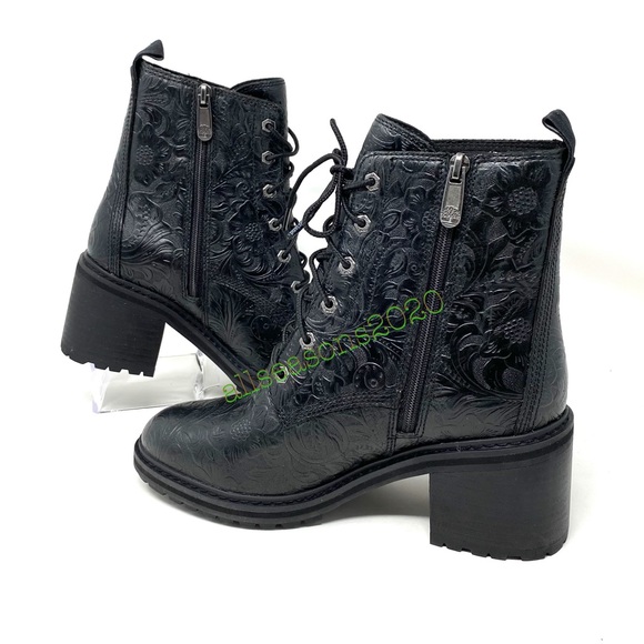 Timberland Sienna High Side ZIP Boot Emboss BlackW - Picture 5 of 13